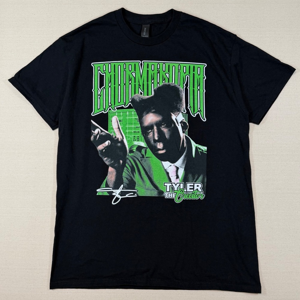 Tyler The Creator Chromakopia World Tour Shirt Mens Medium Black Lil Yachty Tee